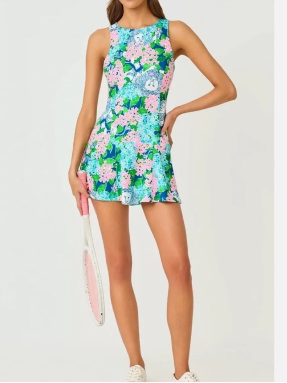 Lilly Pulitzer UPF50 Luxletic Westley Dress Lydia the Lion XL - Picture 4 of 6